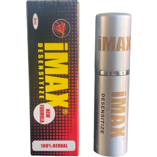 Image of Imax Delay Spray For Men | Reduce Sensitivity without Numbing and Last longer | Discreetly Packaged and Compact Pocket-Sized Bottle 8ml | New Packaging and Formula