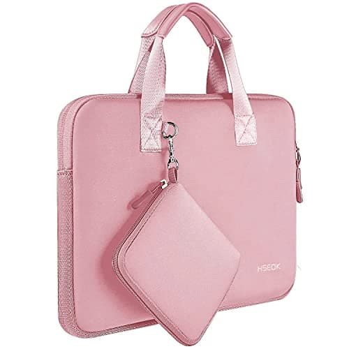 Image of HSEOK 11.6 12.9 13 inch Elastic Laptop Sleeve with Small Case Compatible with 13 inch MacBook Neo Air Pro M5/M4/M3/M2/M1, iPad 13 12.9, XPS 13 and Most 11.6 12.9 13 inch Notebooks Tablets,P02K01