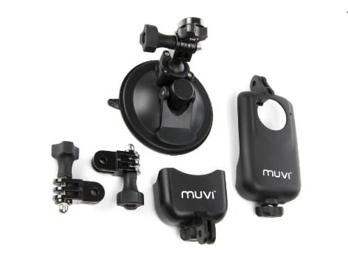 Image of Veho Muvi Universal Suction Mount with Cradle & Tripod Mount for Muvi KX-Series | Muvi K-Series | Muvi HD | Muvi Micro - Black (VCC-A020-USM)
