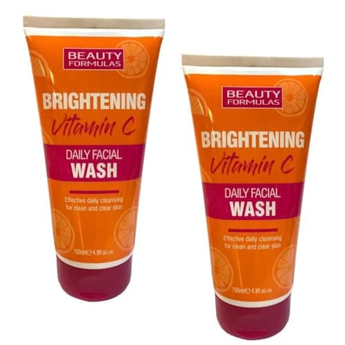 Image of 2x 150ml Beauty Formulas Brightening Vitamin C Daily Facial Wash – Bundled by Smart Cutie