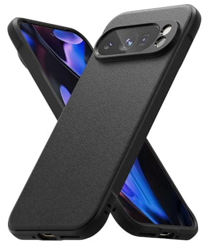 Image of Ringke Onyx Compatible with Google Pixel 9 Pro XL Case, Firm Grip Non-Slip Sleek Anti-Fingerprint Rugged TPU Shockproof Phone Cover - Black