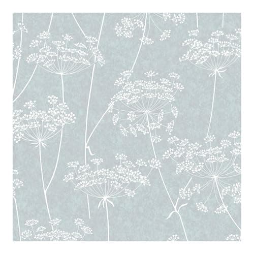 Image of Superfresco Easy Aura Blue Wallpaper | Paste the Wall | Blue Floral | Eco-Friendly