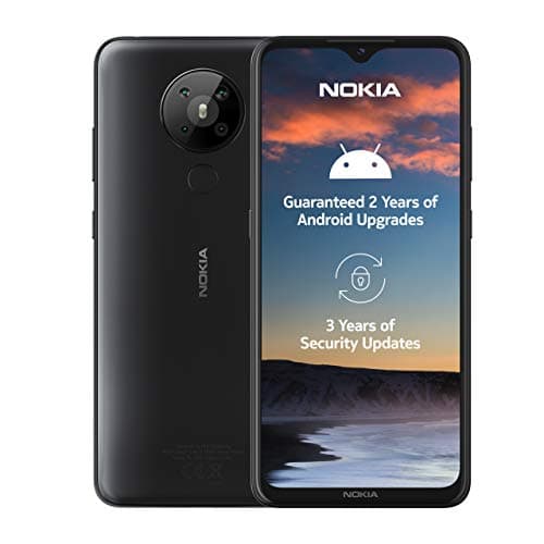 Image of Nokia 5.3 6.55 Inch Android UK SIM Free Smartphone with 4 GB RAM and 64 GB Storage (Dual Sim) - Charcoal (Renewed)