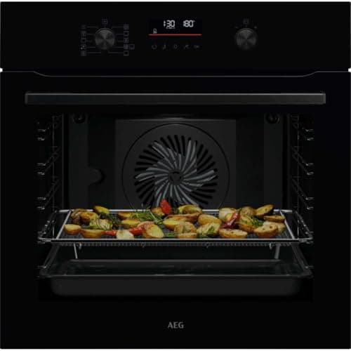 Image of AEG OS6PB50AK 6000 SenseCook Built-in Oven with Pyrolytic Self Clean - Black