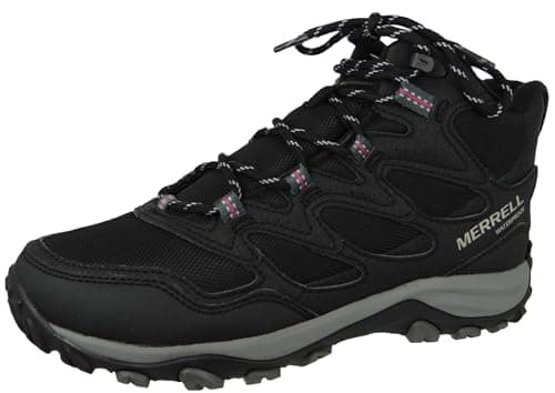 Image of Merrell West Rim Sport, Women's Boots, Black/White, 6.5 UK