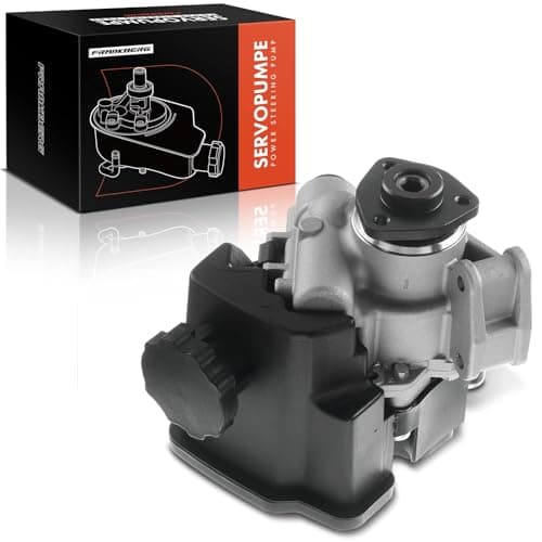 Image of Frankberg Power Steering Pump Compatible with C-Class W203 CL203 S203 I4 3.0L 2002-2008 S-Class W220 I4 3.2L 1999-2005 Replace# 0034667201