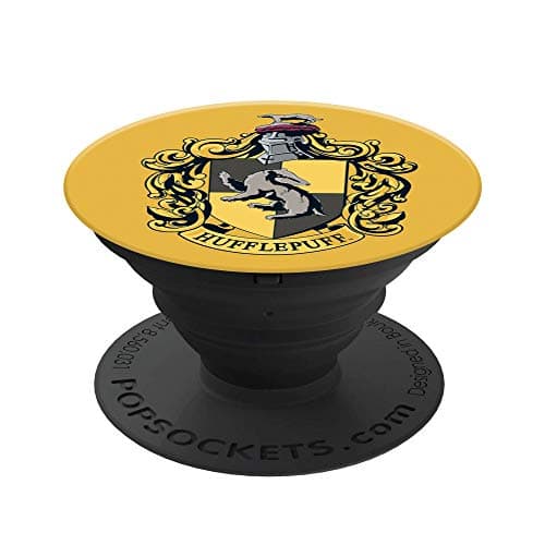 Image of PopSockets Expanding Grip Case with Stand for Smartphones and Tablets - Harry Potter Hufflepuff