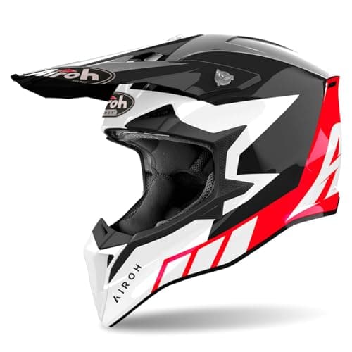 Image of AIROH motocross helmet Wraaap multicolor WRR55 size M
