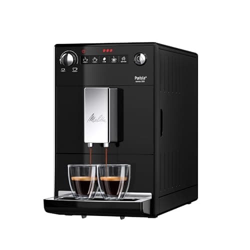 Image of Melitta Automatic Espresso Machine, Purista Model, F230-102, Black, 6766034