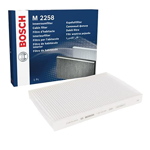 Image of Bosch M2258 Standard Cabin Filter, Replacement Filter - Filters Pollen and Dust for Cleaner Air Inside the Vehicle