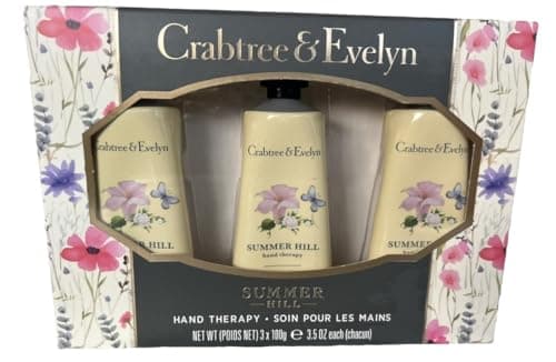 Image of CRABTREE & EVELYN Summer Hill Hand Therapy Gift Set (Set of 3)