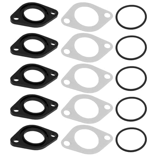 Image of EMSea 5 Sets Motorcycle Heat Inlet Gasket Kit 26mm Motocross Carburetor Intake Manifold Gasket Compatible with Pit Bike 110cc 125cc