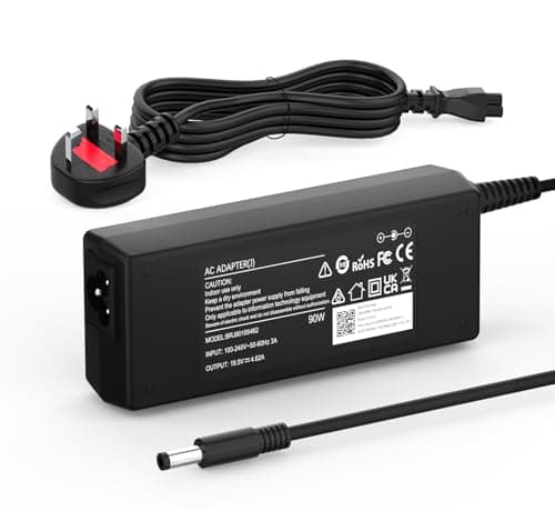 Image of 90W Laptop Charger Compatible with Dell OptiPlex Micro 9020 7010 7020 7040 7050 7060 7070 7080 5050 5060 5070 5080 5090 3040 3046 3050 3070 3080 3090 MFF Business Desktop Power Supply AC Adapter