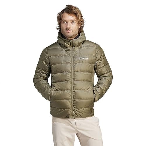 Image of ADIDAS IP6041 MULTI DOWN JKT Jacket Men's olive strata Size S