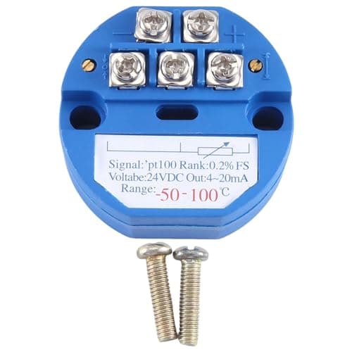 Image of Ocnvlia RTD PT100 Temperature Transmitter Module Thermal Resistance -50-100°C DC24V Output 4-20MA Easy to Use
