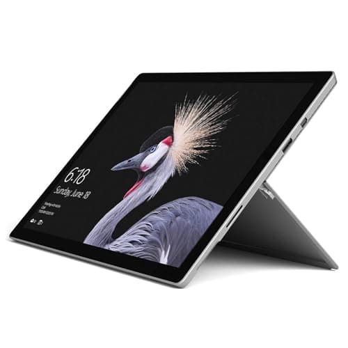 Image of 2017 Microsoft Surface Pro 5 with Intel Core i5-7300U (12.3-inch, 8GB RAM, 128GB SSD) Platinum (Renewed)