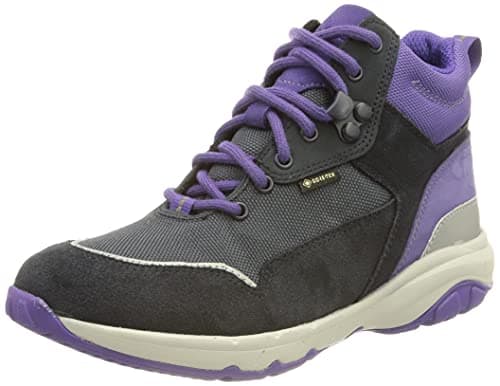 Image of Clarks Boys Rockracegtx K Snow Boots, navy combination, 10.5 UK