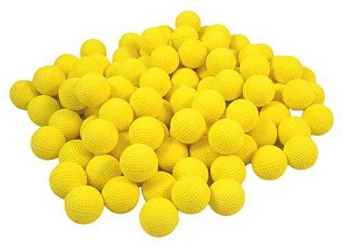 Image of Ball Bullets, Yosoo Pack of 100 Refill Balls Compatible Bullet Darts for Rival Zeus MXV-1200 Apollo XV-700 Blaster