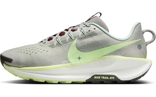 Image of NIKE DV3864-004 Pegasus Trail 5 Men Light Silver/Barely Volt-College Grey UK 5