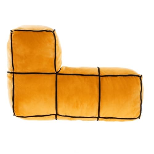Image of getDigital 12387 Arcade Game Blocks Retro Games Throw Pillow Decorative Cushion L-Shape