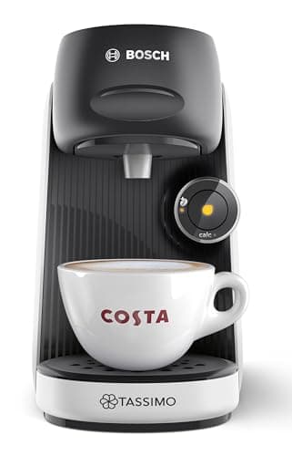 Image of Tassimo by Bosch Finesse Friendly Pod Coffee Machine in White TAS164EGB with INTELLIBREW and IntensityBoost, Compatible with 50 Different Beverages