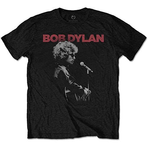 Image of Bob Dylan DYLTS12MB05 T-Shirt, Black, XX-Large