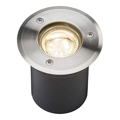 Image of Knightsbridge LED Stainless Steel Recessed Ground Light, 3 W