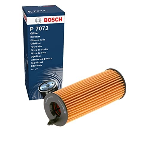 Image of Bosch P7072 Car Oil Filter - Separates Soot and Metal Particles from Engine Oil - Provides Reliable Engine Lubrication