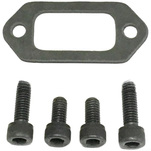 Image of Exhaust Muffler Gasket And Bolts Kit For 570 575 576XP Enhanced Engine Performance Reliable Seal OEM 537208201 725537055 Includes 1 Gasket 4 Bolts Suitable For Chainsaw Maintenance