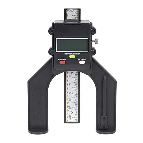 Image of Trend Digital Depth Gauge, 60mm Jaw Opening, Precision Rebate & Groove Setting, GAUGE/D60, Black