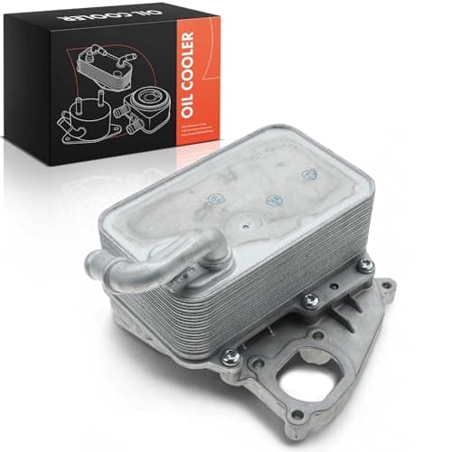 Image of Frankberg Oil Cooler Engine Compatible with A4 8K2 8KH 8K5 B8 2011-2016 A5 8T3 8F7 8TA 2011-2017 A6 4G 2010-2018 A7 4G 2010-2018 Q5 8RB 2008-2017 Q7 4LB 2007-2015