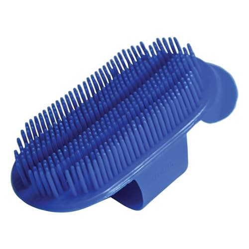 Image of Roma Plastic Sarvis Curry Comb Blue Large