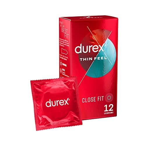 Image of Durex Thin Feel Close Fit Condoms, 12 Pk