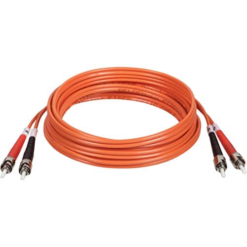 Image of Tripp Lite 15M Duplex Multimode 62.5/125 Fiber Patch Cable ST/ST 50ft (N302-15M)