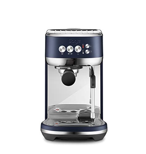 Image of Sage the Bambino Plus Espresso Machine, Coffee Machine with Milk Frother, SES500DBL - Damson Blue