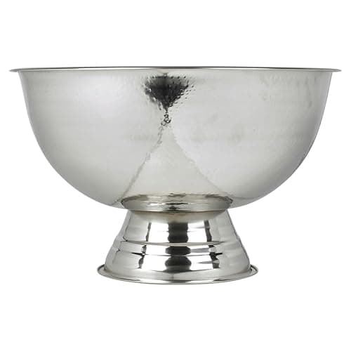 Image of URBNLIVING Large Stainless Steel Champagne Wine Beer Ice Cooler Party Bowl on Foot