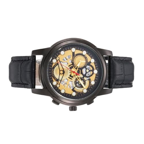 Image of Automatic Watches,Skeleton Design,40mm,Mechanical Wristwatch,Open Heart Watch,Stainless Steel Case, for Formal Wear Casual Outfits and Business Events