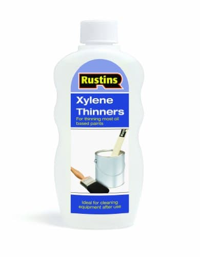 Image of Rustins Xylene Thinners – 500ml Powerful Solvent for Paints, Varnishes & Industrial Use; Optimal for Cleaning, Thinning & Enhancing Adhesion