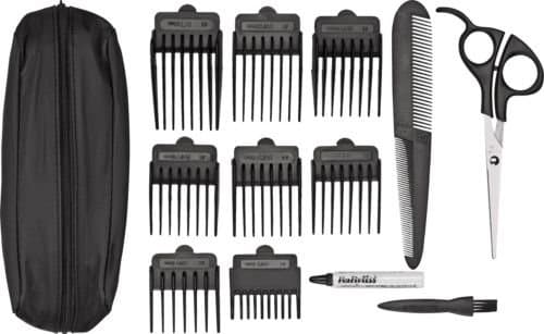 Image of High Quality Babyliss For Men 7498CU 15 Piece Powerlight Pro Clippers.