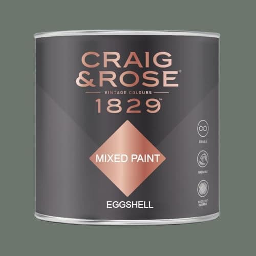 Image of Paint Stop CRAIG & ROSE 1829 EGGSHELL PULLMAN GREEN 750ML