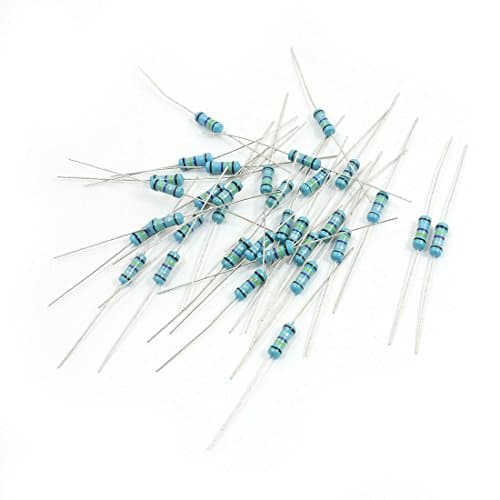 Image of sourcing map 30Pcs 1/2W 0.47 Ohm Axial Lead Through Hole Metal Film Resistor 1%