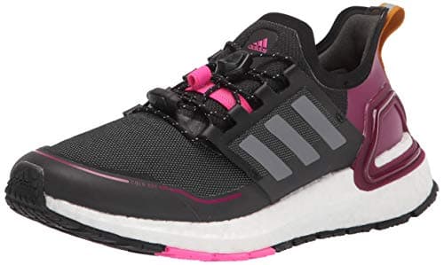 Image of Adidas Women's Ultraboost Cold.rdy Running Shoes, Black/Iron Metallic/Power Berry, 6.5 UK
