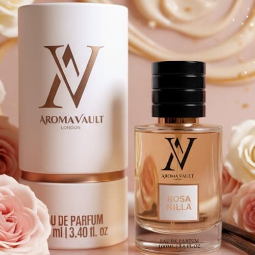 Image of Roses Vanille | Similar Notes Alternative Inspired Fragrance | Eau De Parfum | Fragrance For Women | RosaNilla | Fabulous & Long Lasting (100ml)