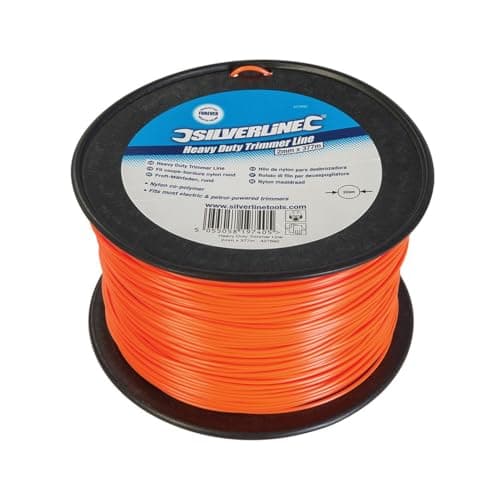 Image of Silverline Heavy Duty Trimmer Cutting Line 2mm x 377m (427692)