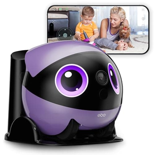 Image of EBO Air 2 Plus FamilyBot AI Intelligent Mobile Robot for Home Surveillance with Custom Face Image,3K Security Camera with Battery,Pet Camera with Night Vision,Smart Cruise,Self-Charging,2-Way Audio