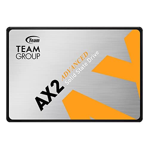 Image of TEAMGROUP AX2 2.5" SATA III 1TB 3D NAND TLC Internal Solid State Drive (Read Speed up to 540MB/s) Compatible with Laptop and Desktop PC T253A3001T0C101