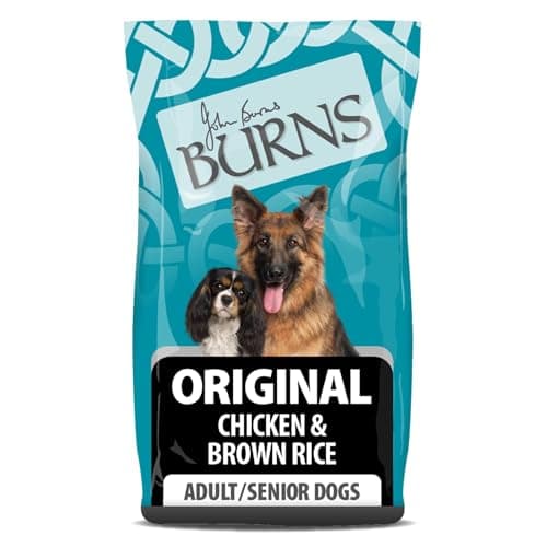 Image of Burns Pet Nutrition Hypoallergenic Complete Dry Dog Food Adult and Senior Dog Original Chicken and Brown Rice 12 kg