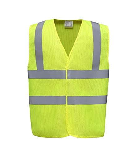 Image of Yoko Hi-Vis Anti-Static Flame Retardant Waistcoat Yellow M