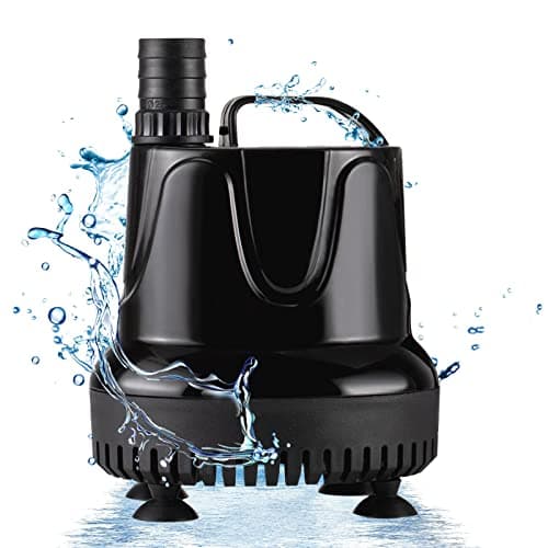 Image of hygger Submersible Water Pump,800L/H 18W Aquarium Water Pump,Ultra Quiet Fountain Water Change Aquarium Water Feature Pump Fish Tank Circulation Pump with 2 Nozzles,for Pond Pool Garden Fish Tank