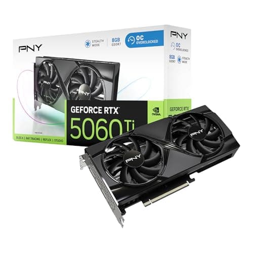 Image of PNY GEFORCE RTX™ 5060 Ti 8GB Overclocked Dual Fan DLSS 4